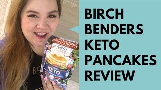 Keto Pancakes  Birch Benders  Review [upl. by Enahs]