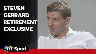 Steven Gerrard retires  Exclusive interview with Gary Lineker [upl. by Zola]