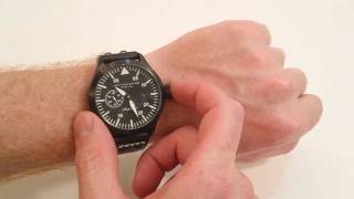 Sottomarino Italia Pilotare Aviator Watch Review [upl. by Akiemahs946]