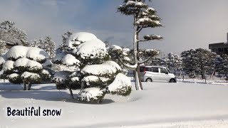 Beautiful snow scene in Japan  Spectacular Japan [upl. by Ramin]