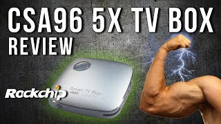 CSA96 Rockchip RK3399 Hexa Core Android 4K TV Box Review [upl. by Sirrom730]