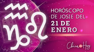 Horóscopo de hoy viernes 21 de enero del 2022 de Josie Diez Canseco [upl. by Esirahc]