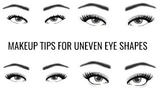 Uneven Eye Shape  How To Apply Eye Makeup  TheMakeupChair [upl. by Kori71]