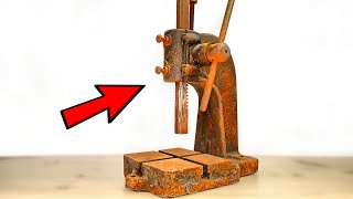 Very Rusted Press Restoration [upl. by Gusty733]