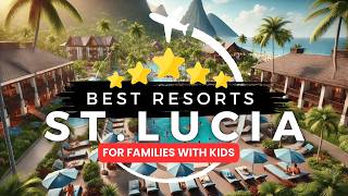 10 Best Allinclusive Family Resorts in St Lucia  Travel With Kids 2025 [upl. by Lezley]