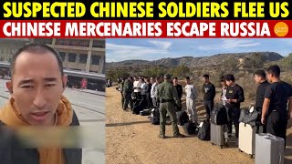 Suspected Chinese Soldiers Fleeing Back From the US Chinese Mercenaries Escape Russia [upl. by Rame]