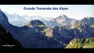 Grande Traversée des Alpes en Trail [upl. by Lyrahs]