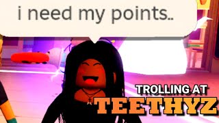 GETTING KICKED FROM APPOINTMENTS AT TEETHYZ Trolling at Teethyz Dentist ROBLOXX [upl. by Aivilo]