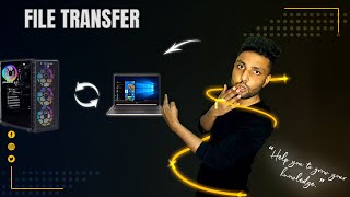 Transfer Files Between Laptop to PC Over WiFi  5 Minute File Transfer Hack for Busy Professionals [upl. by Naimerej556]