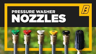 6 Pressure Washer Nozzles Explained [upl. by Bleier]