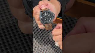 Panerai Luminor Chrono Monopulsante 8 Days GMT Ceramic Mens Watch PAM00317 Review  SwissWatchExpo [upl. by Bradford486]