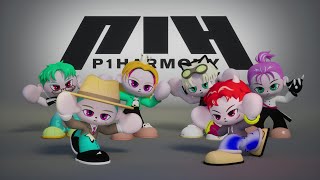 P1Harmony OFFICIAL CHARACTER ‘P1KIDS’ [upl. by Acirderf704]