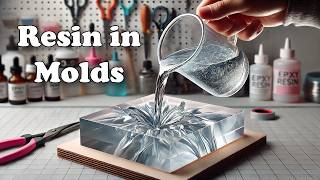 The Magic of Casting UV Epoxy Resin into Silicone Molds [upl. by Arrehs]