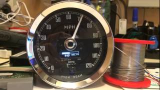 Smiths Tachometer Modified Arduino [upl. by Sellihca]