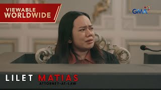 Lilet Matias AttorneyAtLaw Will Lilet emerge victorious Episode 168 [upl. by Aminta]