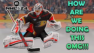 NHL 24 Be A Pro GOALIE EP7 BEATING OUR RIVALRY TEAM UNREAL SAVES HOW [upl. by Lisab]