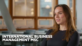 International Business Management MSc  A Student View [upl. by Eindys]