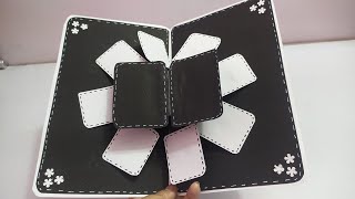 how to make popup card for scrapbook cards for scrapbook diy popup card [upl. by Pernell]