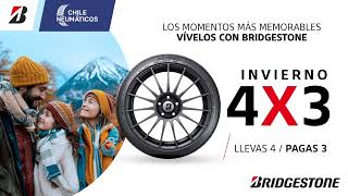 ¡Lleva 4 neumáticos y paga 3 Promoción de invierno en Bridgestone [upl. by Ariada474]