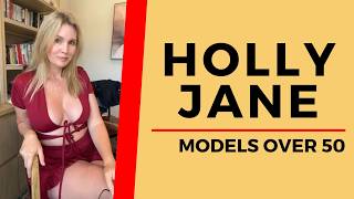 Holly Jane ❤️‍🔥 Model Over 50 🖤 Biography and Wiki [upl. by Cyndy]