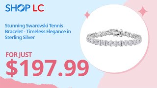 J Francis Zirconia Tennis Bracelet in Rhodium Over Silver 4010 ctw [upl. by Diad820]