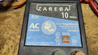 How To Test amp Repair A Zareba Electric Fence Charger [upl. by Anaz2]