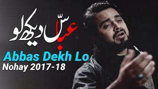 Noha Mola Abbas  Abbas Dekh Lo  Mohammad Raza Gopalpuri Nohay 2017 [upl. by Huoh299]