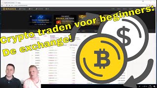 Crypto traden voor beginners 2 Uitleg exchange [upl. by Amzaj619]