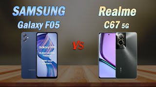 SAMSUNG Galaxy F05 4G vs Realme C67  Full Specs amp Review 2024 [upl. by Adnohsad]