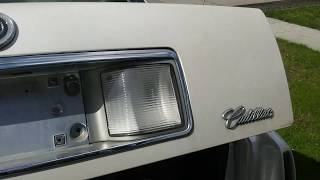 1999 Cadillac Deville Concours 99 License Plate Light Bulb amp back up light Replacement ampInstructions [upl. by Rafa]