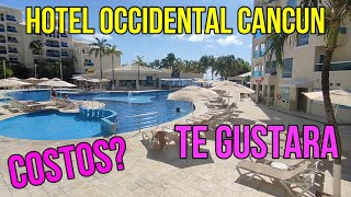 😱😱 HOTEL cancun TODO INCLUIDO  hotel costa cancun occidental  HOTEL con la playa cancun travel [upl. by Mitzie]