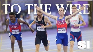 Four Way Finish in Mens 1500m Final  Olympics  Sports Illustrated [upl. by Uri107]