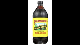 Blackstrap molasses  organic and unsulphured [upl. by Wittenburg]