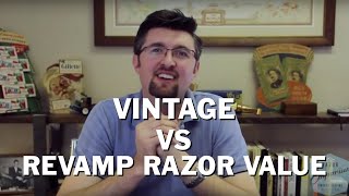 How does the Revamp Service Affect Vintage Gillette Safety Razors Wet Shave Value [upl. by Wenn18]