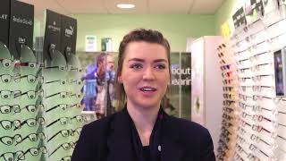 Meet Ellie our optical apprentice  Specsavers [upl. by Nycila179]