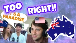 Australian and American perspectives on what Tourists think of Australia ryanreaction [upl. by Drews]