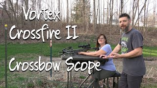 New scope for the crossbow  Vortex Crossfire II  Barnet Whitetail II [upl. by Airyt]