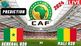 Senegal vs Mali Live Stream CAF U20 Africa Nations Cup 2025 Qualifier Commentary Score amp Highlights [upl. by Demakis171]