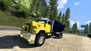 AMERICAN TRUCK SIMULATOR \ ROLL OFF MACK \ 12 SPEED 300HP [upl. by Sulecram]