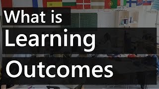 What is Learning Outcomes in a Lesson Plan  Teacher Education Terms Video  SimplyInfonet [upl. by Arjan]