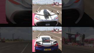 Koenigsegg Jesko vs Rimac Nevera DRAG RACE  Forza Horizon 5 forzahorizon [upl. by Lammond442]