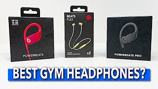 75 Workouts Later  Beats Flex vs Powerbeats Pro vs Powerbeats [upl. by Tabber676]