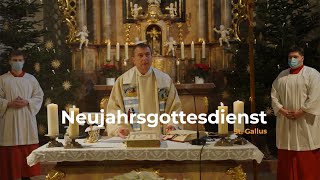 Gottesdienst zu Neujahr mit Pfarrer Hafner [upl. by Bartley73]