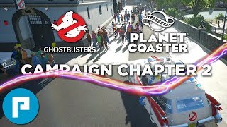 👻 Planet Coaster Ghostbusters  Full Campaign Playthrough  Chapter 2 Unexplained Disturbances [upl. by Marris]