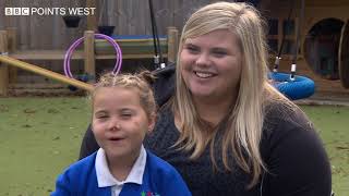 HarmonieRose becomes junior ambassador for Meningitis Now  BBC Points West  28th September 2020 [upl. by Viridis]