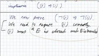 Lecture 12a Math Analysis  Proof of BolzanoWeierstrass theorem [upl. by Leonor989]