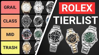 The ONLY Rolex tier list YOU NEED [upl. by Eisler]