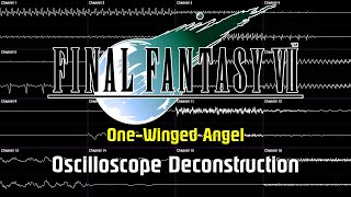 Final Fantasy VII  OneWinged Angel Oscilloscope Deconstruction [upl. by Osnofla]