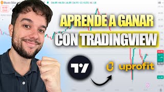 La GUÍA DEFINITIVA para usar Tradingview en UPROFIT ZERO lo probamos [upl. by Aihtela645]