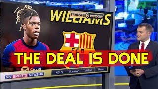 Barcelona is preparing 60 million for the Neco Williams deal and signing the first summer deals [upl. by Eugine]